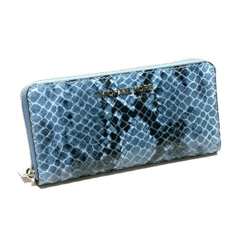 Wallet Blue Python 